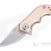 Zero Tolerance 0022CU FSS Stonewashed 20CV Copper Limited Run Titanium Flipper -Outlet Flippers Store 0022cu 1 1
