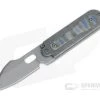 Serge Knife Co. Mid-Tech Bean Harpoon Acid Washed Nitro-V Flamed Inlay Titanium Slip Joint Top Flipper 004