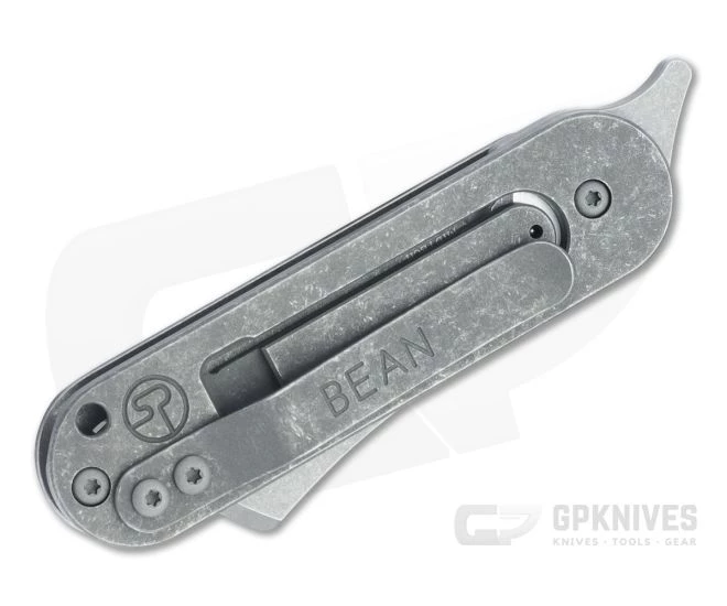 Serge Knife Co. Mid-Tech Bean Cleaver Acid Washed Nitro-V Orange G10 Inlay Slip Joint Top Flipper 006 4 Serge Knife Co. Mid-Tech Bean Cleaver Acid Washed Nitro-V Orange G10 Inlay Slip Joint Top Flipper 006 - Image 2