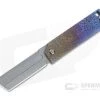 D Rocket Design MaximX Flipper M390 Aztec Engraved Anodized Titanium Folder 0080 -Outlet Flippers Store 0080 1