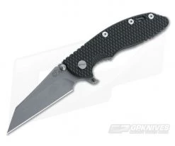 Hinderer Knives XM-18 3.5" Black-OD Fatty Wharncliffe Working Finish
