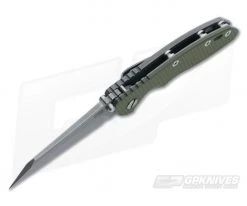 Hinderer Knives XM-18 3.5" OD Green Fatty Wharncliffe Working Finish -Outlet Flippers Store 0104 3