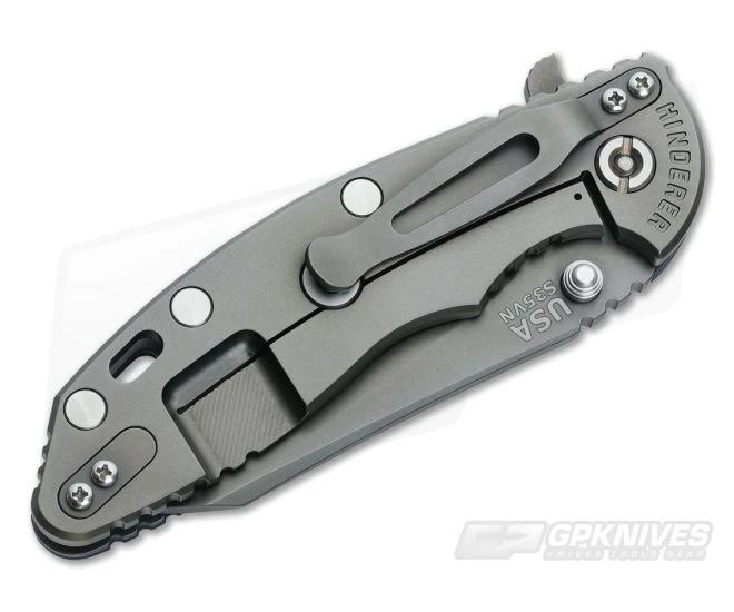 Hinderer Knives XM-18 3.5" Black-Blue Fatty Wharncliffe Anthracite DLC 4 Hinderer Knives XM-18 3.5" Black-Blue Fatty Wharncliffe Anthracite DLC - Image 2