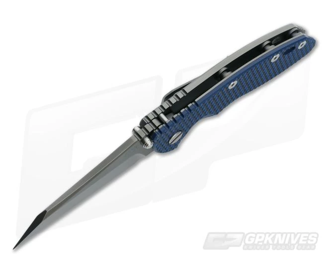 Hinderer Knives XM-18 3.5" Black-Blue Fatty Wharncliffe Anthracite DLC 5 Hinderer Knives XM-18 3.5" Black-Blue Fatty Wharncliffe Anthracite DLC - Image 3