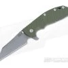 Hinderer Knives XM-24 OD Green M390 Wharncliffe Working Finish -Outlet Flippers Store 0120 1
