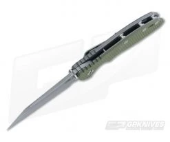 Hinderer Knives XM-24 OD Green M390 Wharncliffe Working Finish -Outlet Flippers Store 0120 3
