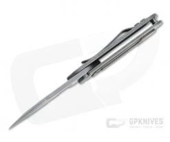 Serge Knife Co. Bean Flipper Mid-Tech Harpoon Acid Washed Nitro-V Copper Skull Titanium Slip Joint 014 -Outlet Flippers Store 014 3 4