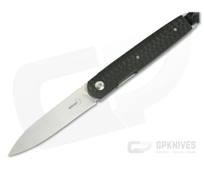 Boker Plus LRF Liner Lock VG10 Top Flipper Carbon Fiber 01BO079 3 Boker Plus LRF Liner Lock VG10 Top Flipper Carbon Fiber 01BO079