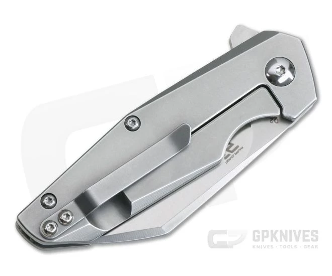 Boker Plus Petit Stainless Steel Frame Lock Flipper D2 01BO083 4 Boker Plus Petit Stainless Steel Frame Lock Flipper D2 01BO083 - Image 2