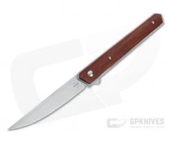 Boker Plus Kwaiken Air Cocobolo Wood Satin VG10 Liner Lock Flipper 01BO168