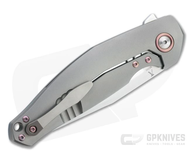 Boker Plus x Anso Collection 2022 Flipper Satin M390 Copper Carbon Fiber Titanium Folder 01BO2022 4 Boker Plus x Anso Collection 2022 Flipper Satin M390 Copper Carbon Fiber Titanium Folder 01BO2022 - Image 2