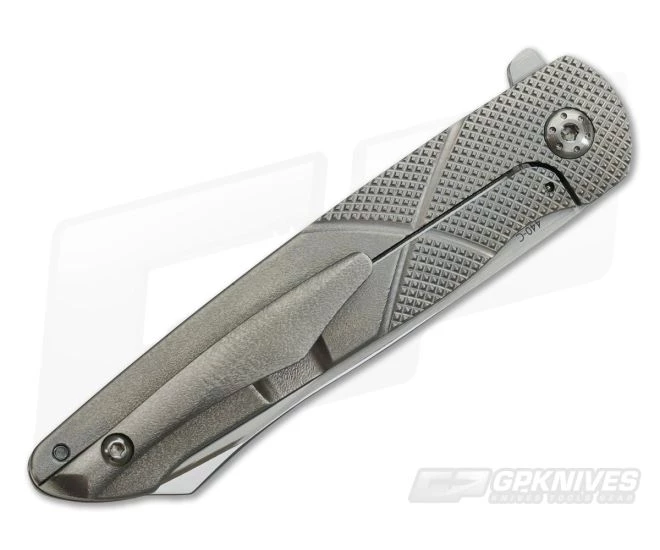 Boker Plus Gent-X Orange-Peel Titanium Frame Lock Flipper 01BO261 4 Boker Plus Gent-X Orange-Peel Titanium Frame Lock Flipper 01BO261 - Image 2