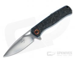 Boker Plus Nebula Marbled Carbon Fiber Satin D2 Liner Lock Flipper 01BO319