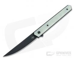 Boker Plus Kwaiken Air Black VG10 Jade G10 Liner Lock Flipper 01BO343