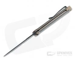 Boker Plus Kaizen Black D2 Green Canvas Micarta Liner Lock Flipper 01BO391 -Outlet Flippers Store 01bo391 3