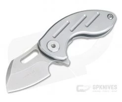 Boker Plus Piko Curtiss Stainless Steel Frame Lock Flipper 440C 01BO612