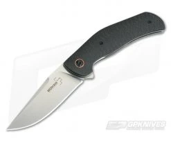 Boker Plus Roundhouse Flipper D2 Carbon Fiber Liner Lock 01BO617