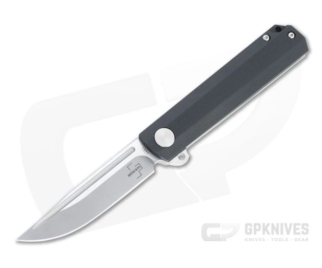 Boker Plus Cataclyst Satin 440C Black G10 Frame Lock Flipper 01BO674 3 Boker Plus Cataclyst Satin 440C Black G10 Frame Lock Flipper 01BO674