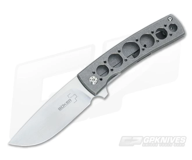 Boker Plus FR VG-10 Flipper Titanium Frame Lock 01BO740 3 Boker Plus FR VG-10 Flipper Titanium Frame Lock 01BO740