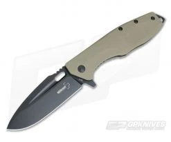 Boker Plus Tactical Caracal Black D2 Flipper Coyote Brown G10 01BO759