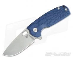 Fox Knives Vox Core Blue FRN Stonewashed N690Co Liner Lock Flipper 604BL