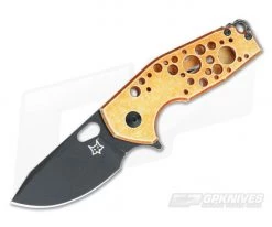 Fox Knives Vox Suru Orange Aluminum Frame Lock Flipper 526ALO