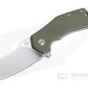 Fox Italicus M390 Sheepsfoot OD Green G10 Liner Lock Flipper 01FX894