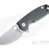 Fox Knives Baby Core Flipper Satin M390 Carbon Fiber Folder 01FX905 -Outlet Flippers Store 01fx905 1