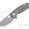 Fox Knives Baby Core Burlap Micarta Stonewashed M390 Flipper 01FX906