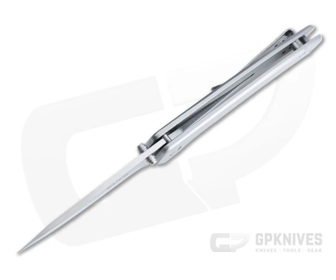 Buck 254 Odessa Stainless Steel Drop Point Frame Lock Flipper Folding Knife 0254SSS 5 Buck 254 Odessa Stainless Steel Drop Point Frame Lock Flipper Folding Knife 0254SSS - Image 3