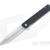 Buck 256 Decatur Stainless Steel Black G10 Liner Lock Flipper Folding Knife 0256BKS