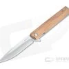 Buck 256 Decatur Stainless Steel Guibourtia Ehie wood Liner Lock Flipper Folding Knife 0256BRS