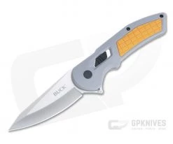 Buck 261 Hexam Reverse Tanto Orange Polymer SUR Lock Flipper 0261ORS