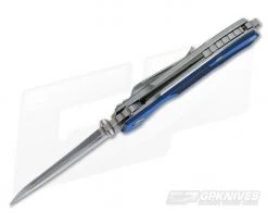 Hinderer Knives MP-1 Blue-Black G10 3.25" Stonewashed Flipper 7 Hinderer Knives MP-1 Blue-Black G10 3.25" Stonewashed Flipper -Outlet Flippers Store 0324 3