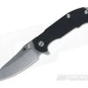 Hinderer Knives MP-1 Black G10 3.25" Stonewashed Flipper -Outlet Flippers Store 0325 1