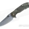 Hinderer Knives MP-1 Blend Micarta 3.25" Stonewashed Flipper -Outlet Flippers Store 0330 1