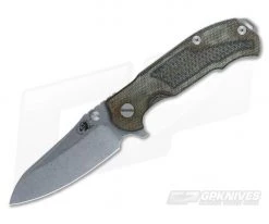 Hinderer Knives MP-1 Blend Micarta 3.25" Stonewashed Flipper