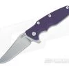Hinderer Knives Eklipse Gen 2 Flipper Purple G10 Bowie 2 Hinderer Knives Eklipse Gen 2 Flipper Purple G10 Bowie -Outlet Flippers Store 0344 1