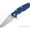 Hinderer Knives Eklipse Gen 2 Flipper Black Blue Bowie -Outlet Flippers Store 0350 1 1