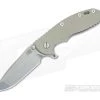 Hinderer Knives XM-18 3.5" Sand Fatty Spanto Stonewash -Outlet Flippers Store 0360 1
