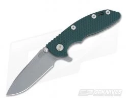 Hinderer Knives XM-18 3" Dark Green Spearpoint Working Finish