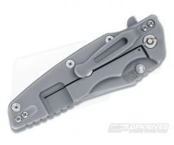 Hinderer Knives Eklipse Gen 2 DLC Flipper Black Gray Bowie -Outlet Flippers Store 0378 2