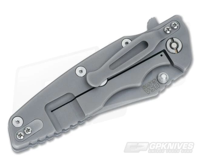Hinderer Knives Eklipse Gen 2 DLC Flipper Gray Black Bowie 4 Hinderer Knives Eklipse Gen 2 DLC Flipper Gray Black Bowie - Image 2