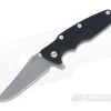 Hinderer Knives Eklipse Gen 2 DLC Flipper Black Bowie -Outlet Flippers Store 0381 1
