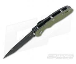 Hinderer Knives XM-18 3.5" OD Green Fatty Harpoon Tanto Black DLC 7 Hinderer Knives XM-18 3.5" OD Green Fatty Harpoon Tanto Black DLC -Outlet Flippers Store 0393 3