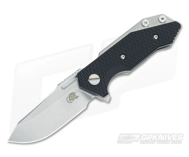 Hinderer Knives Half Track 2.75" Black G10 Stonewash Finish 3 Hinderer Knives Half Track 2.75" Black G10 Stonewash Finish