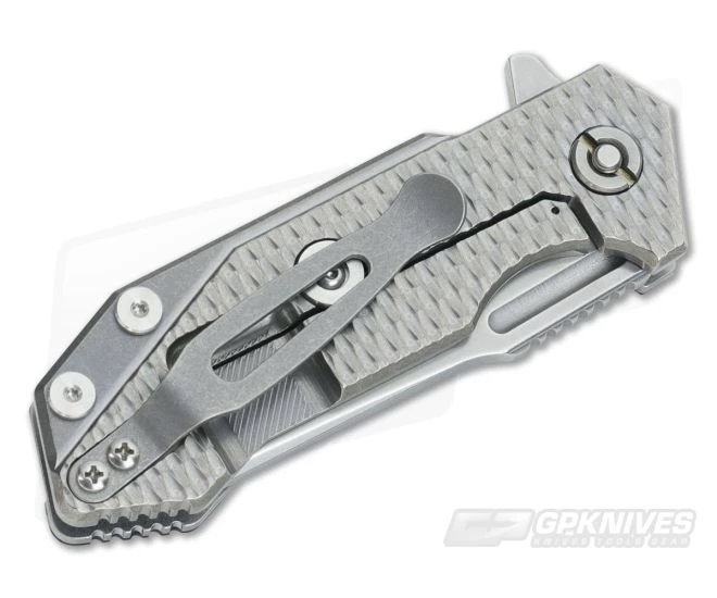 Hinderer Knives Half Track 2.75" Black G10 Stonewash Finish 4 Hinderer Knives Half Track 2.75" Black G10 Stonewash Finish - Image 2