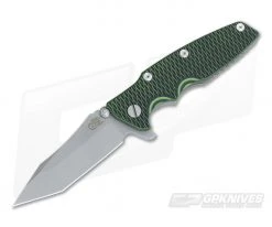 Hinderer Toxic-Black Eklipse Gen2 20CV Working Finish Harpoon Tanto