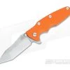 Hinderer Orange Eklipse Gen2 20CV Stonewashed Harpoon Tanto -Outlet Flippers Store 0417 1