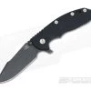Hinderer Knives XM-18 3.5" Black Harpoon Spanto Battle Black DLC Flipper 2 Hinderer Knives XM-18 3.5" Black Harpoon Spanto Battle Black DLC Flipper -Outlet Flippers Store 0435 1